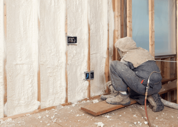 Acoustic Rockwool Insulation Installation